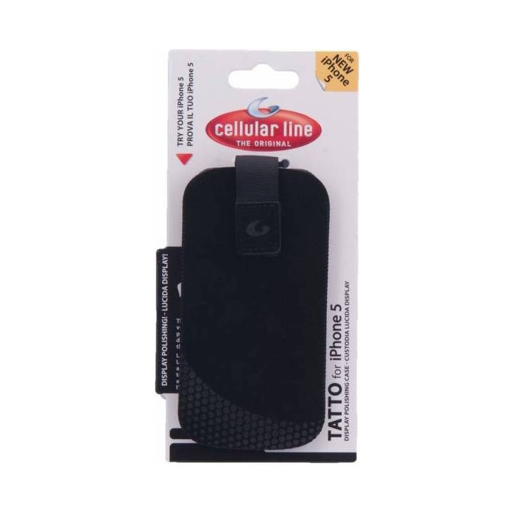 CellularLine tatto eco-Nabuk L iPhone 5/5s/5c