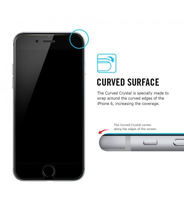 Spigen Steinheil Curved Crystal Clear iPhone 6