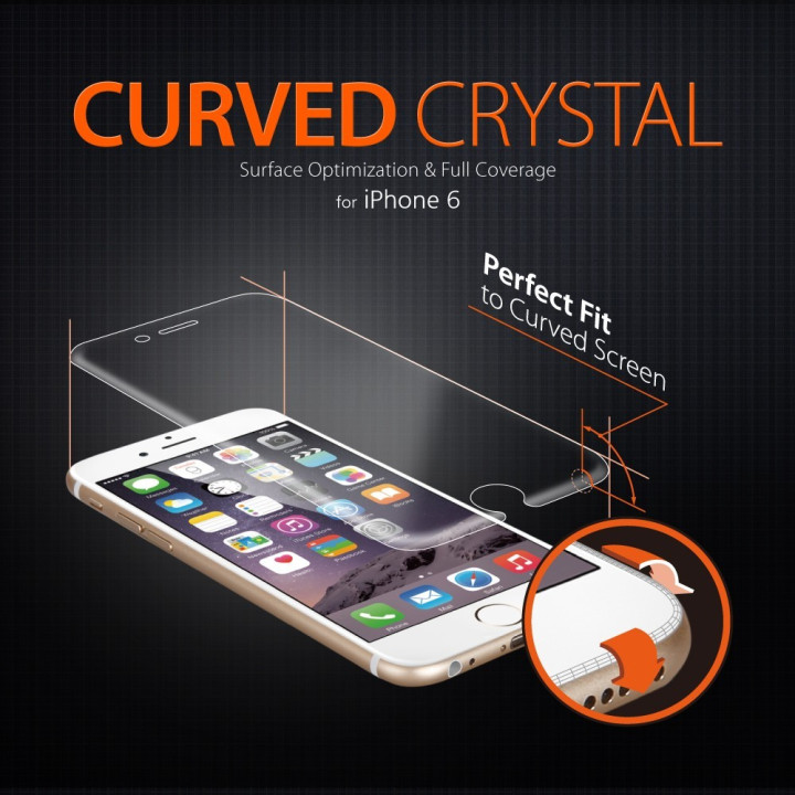 Spigen Steinheil Curved Crystal Clear iPhone 6
