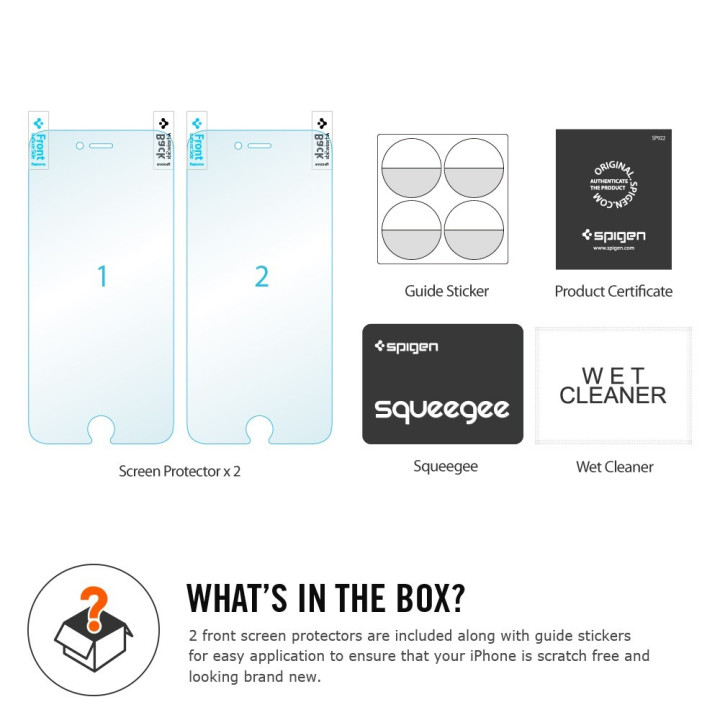 Spigen Steinheil Curved Crystal Clear iPhone 6