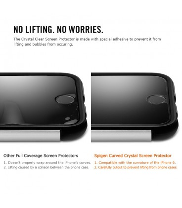 Spigen Steinheil Curved Crystal Clear iPhone 6