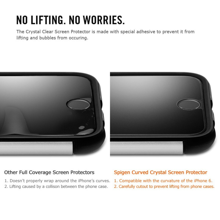Spigen Steinheil Curved Crystal Clear iPhone 6