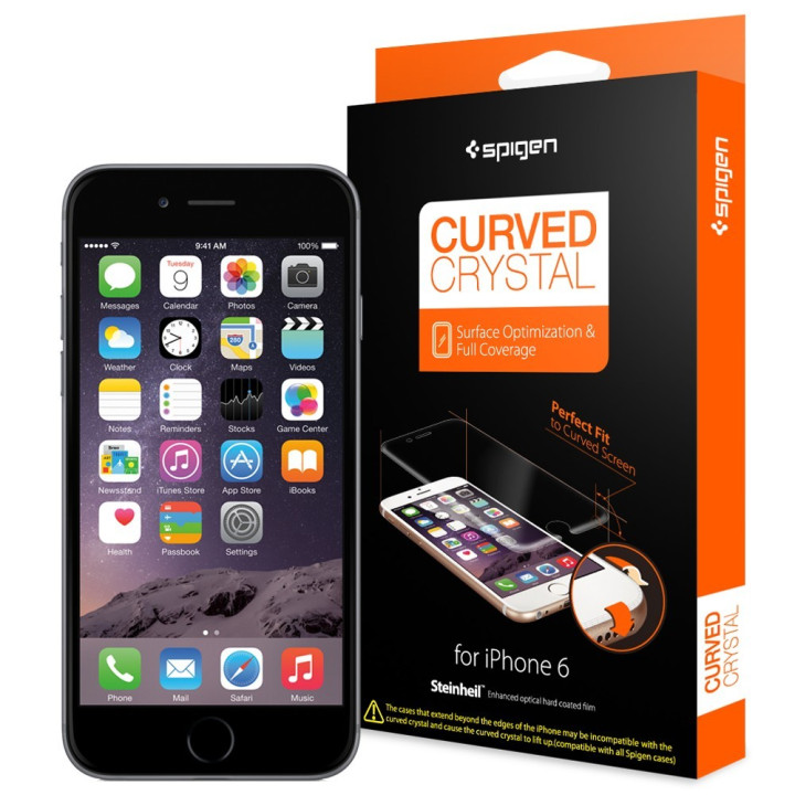 Spigen Steinheil Curved Crystal Clear iPhone 6