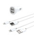 Kanex 2-Port Car Charger + 2 Lightning Cables