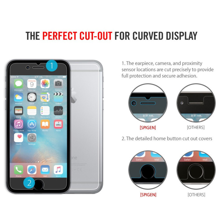 Spigen Steinheil Ultra Crystal Dual iPhone 6/6s