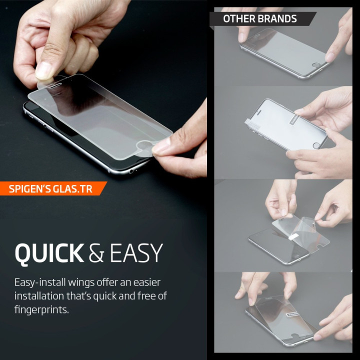 Spigen Protector GLAS.tR SLIM - iPhone 6+/6s+