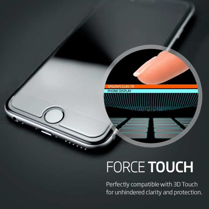 Spigen Protector GLAS.tR SLIM - iPhone 6+/6s+