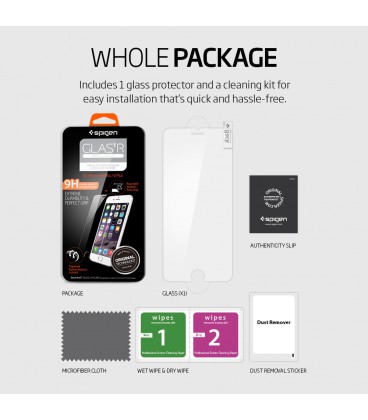 Spigen Protector GLAS.tR SLIM - iPhone 6+/6s+