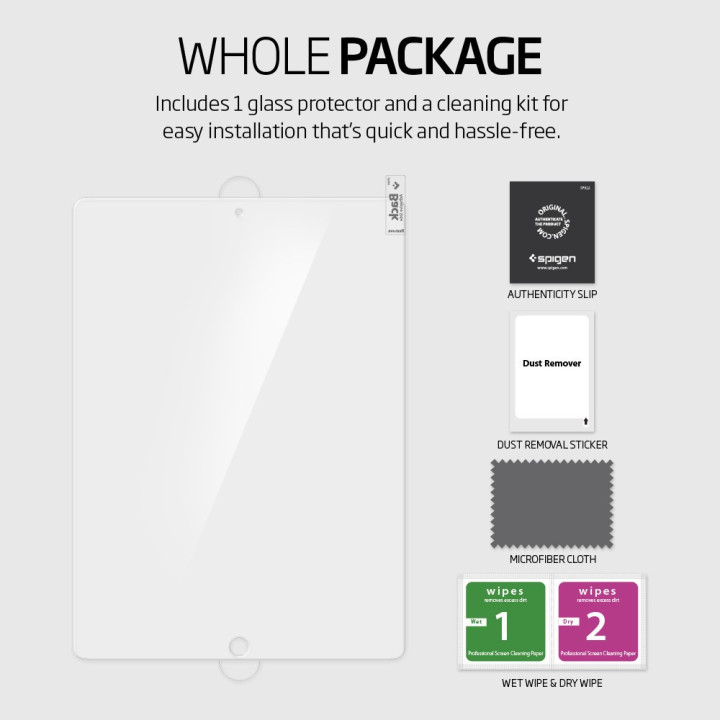 Spigen Screen Protector GLAS.tR SLIM iPad Pro
