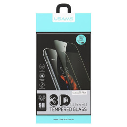 USAMS Tempered Glass 3D Curved iPhone 6+/6s+/7+