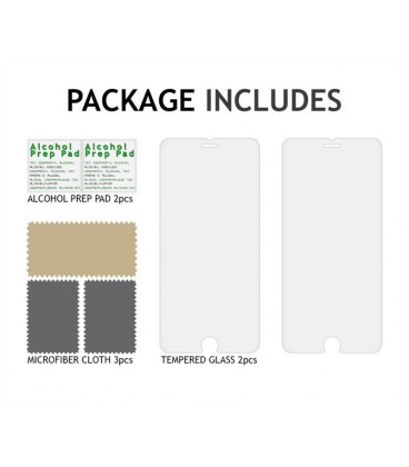 Odzu Glass Screen Protector Phone 5/5s/SE (2ks)