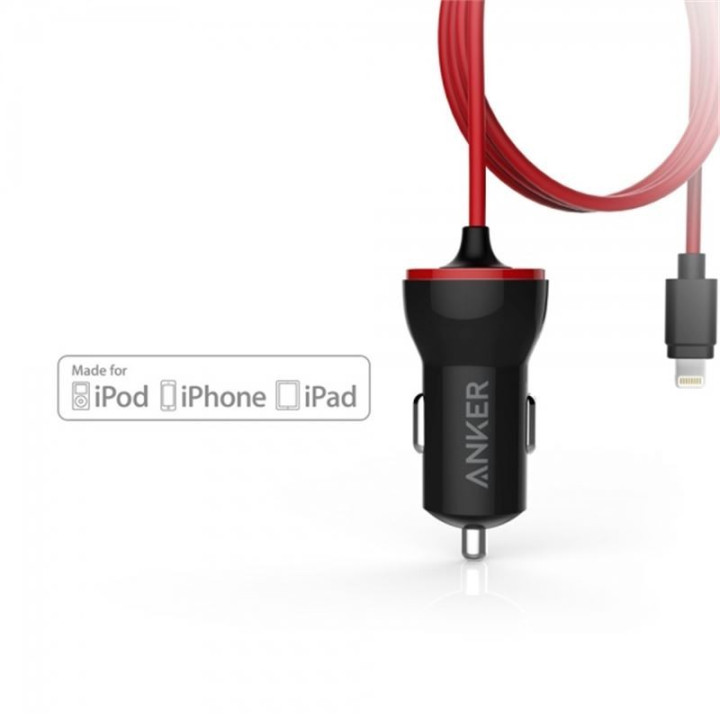 Anker 12W PowerDrive Lightning Car Charger