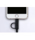 Kenu Tripline lightning micro-usb cable 1m