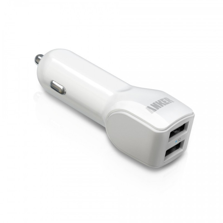 Anker 24W Dual-Port Rapid USB Car Charger