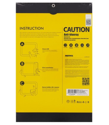 REMAX Anti-Blueray Tempered Glass iPad Air 1/2