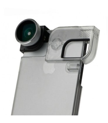 OlloClip Quick-Flip Clear Case iPhone 5/5s/SE