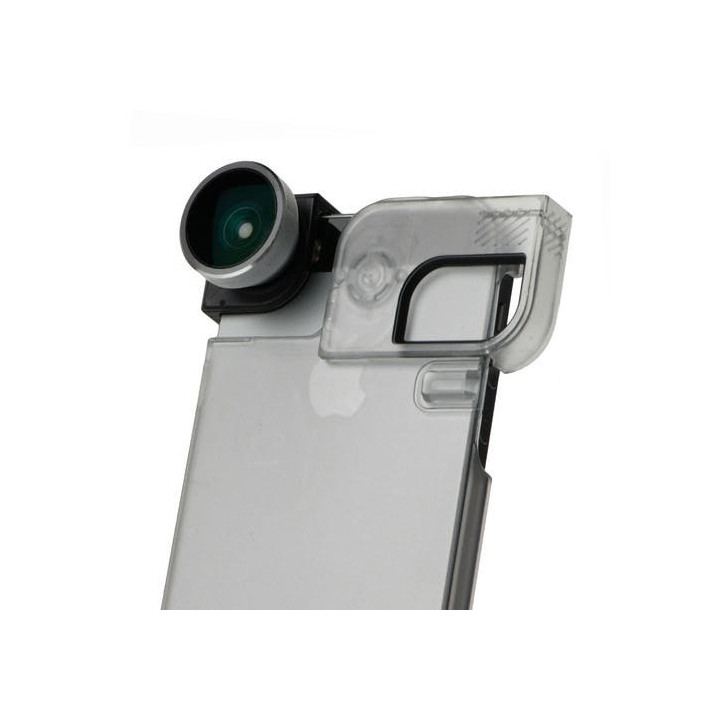 OlloClip Quick-Flip Clear Case iPhone 5/5s/SE