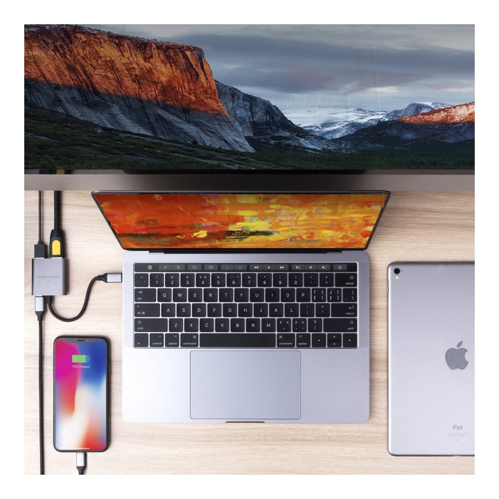 HyperDrive 3v1 USB-C Hub 4K HDMI