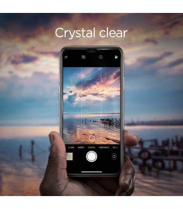 Spigen Glass FC HD black iPhone XS Max