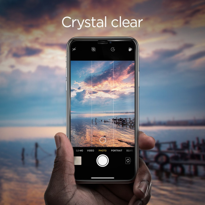 Spigen Glass FC HD black iPhone XS Max