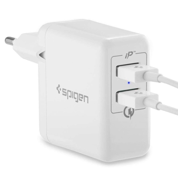 Spigen Essential F207 QC 3.0 wall charger