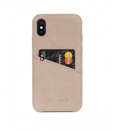 Decoded Leather Case iPhone XS/X