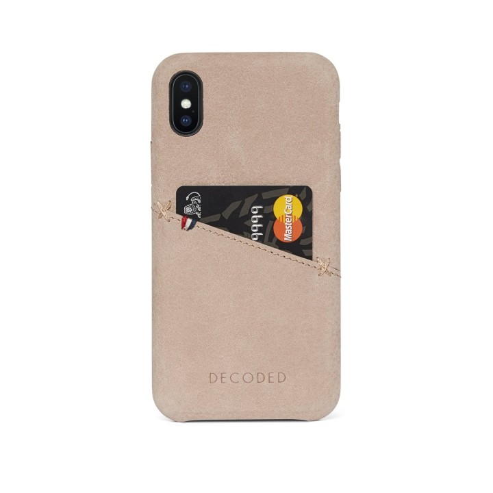 Decoded Leather Case iPhone XS/X