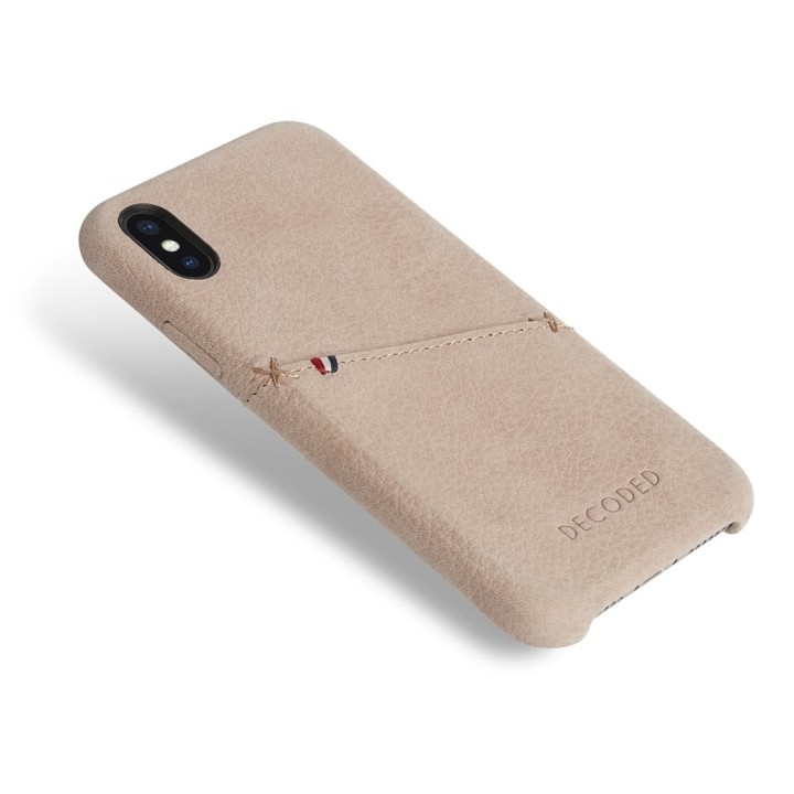 Decoded Leather Case iPhone XS/X