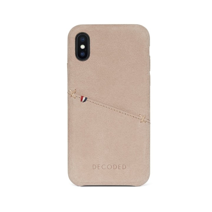 Decoded Leather Case iPhone XS/X