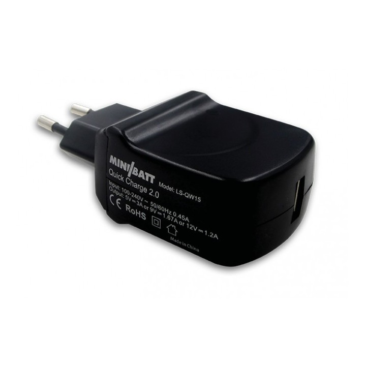 MiniBatt EU USB plug