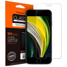 Spigen Glas.tR SLIM HD 1 Pack iPhone SE/8/7