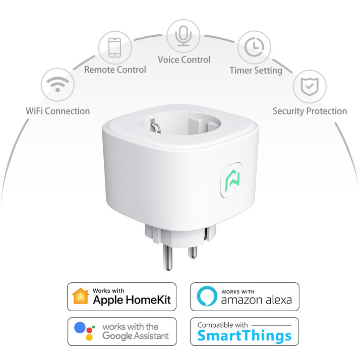Meross Smart Plug Wi-Fi without energy monitor Apple HK