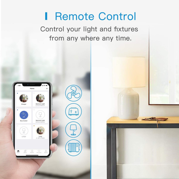 Meross Smart Plug Wi-Fi without energy monitor Apple HK