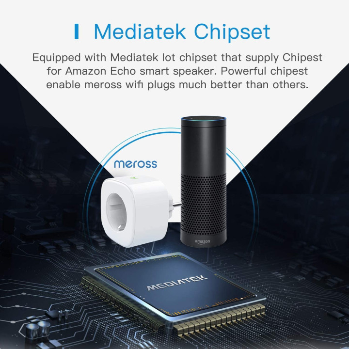 Meross Smart Plug Wi-Fi without energy monitor Apple HK