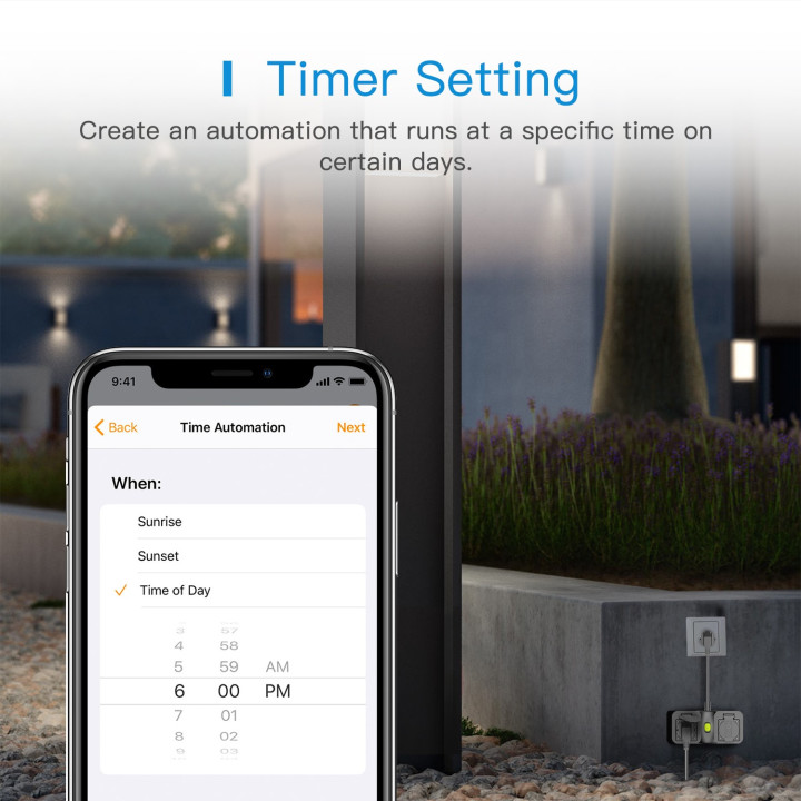 Meross Smart Plug Wi-Fi without energy monitor Apple HK