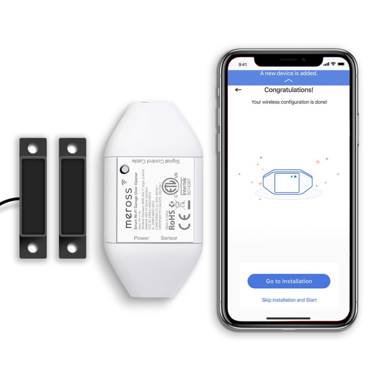 Meross Smart Wi-Fi Garage Door Opener