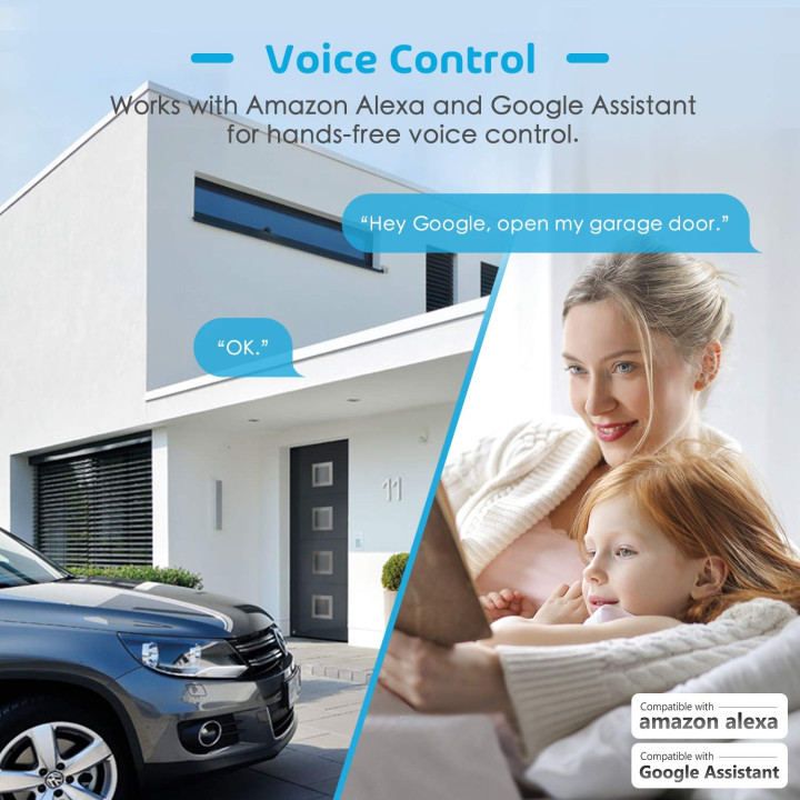 Meross Smart Wi-Fi Garage Door Opener