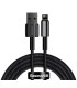 Baseus CALWJ-A01 Tungsten Gold Lightning 2.4A 2m Black