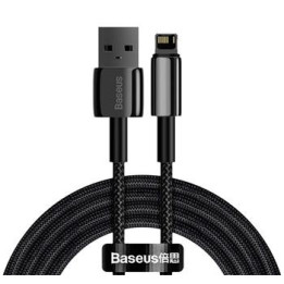 Baseus CALWJ-A01 Tungsten Gold Lightning 2.4A 2m Black