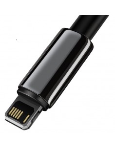 Baseus CALWJ-A01 Tungsten Gold Lightning 2.4A 2m Black 2