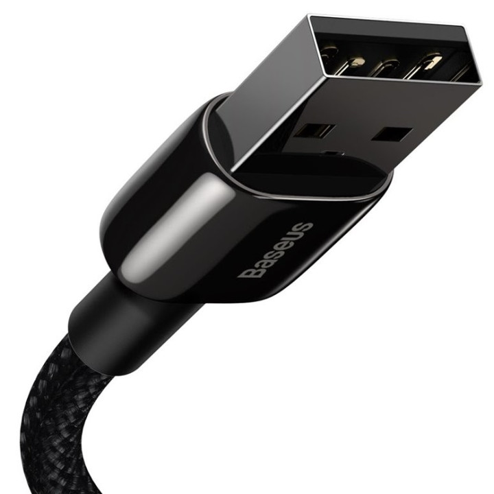 Baseus Tungsten Gold Lightning 2.4A 2m Black