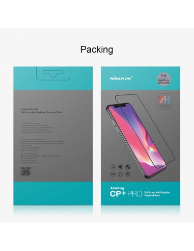 Nillkin Tempered Glass 2.5D CP+ PRO Black iPhone 12/12 Pro