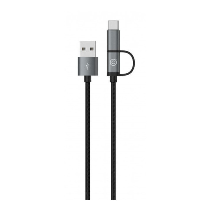 LAB.C USB-C & microUSB kabel 1,2 m
