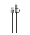 LAB.C USB-C & microUSB kabel 1,2 m