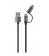 LAB.C USB-C & microUSB kabel 1,2 m