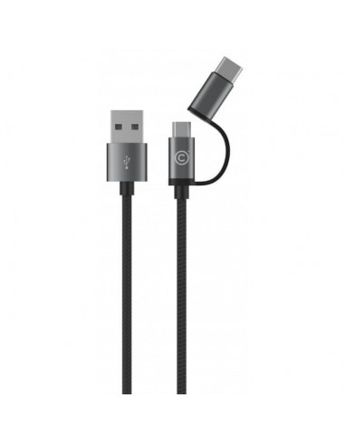 LAB.C USB-C & microUSB kabel 1,2 m