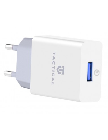 Tactical AR-30 USB-A QC 3.0 2,5A Cestovná Nabíjačka + Opletený Kábel pre iPhone