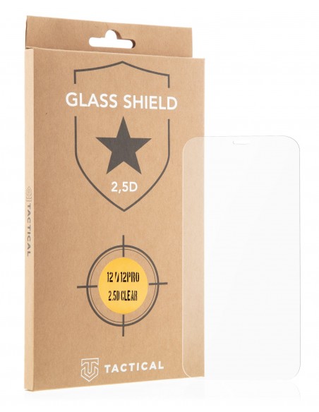 Tactical Glass Shield 2.5D sklo 0.15mm pro Apple iPhone 12/12 Pro Clear