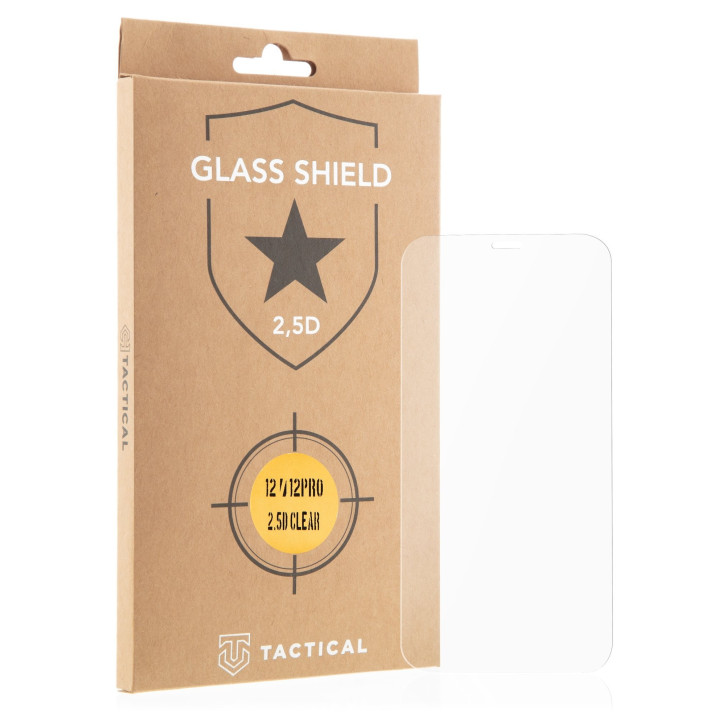 Tactical Glass Shield 2.5D sklo 0.15mm pro Apple iPhone 12/12 Pro Clear