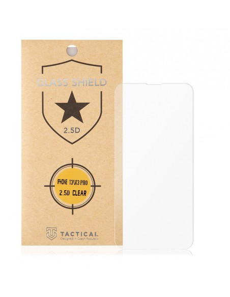 Tactical Glass Shield 2.5D sklo 0.15mm pre Apple iPhone 13/13 Pro Clear